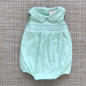 Beaufort Bonnet Romper (size 3-6m)